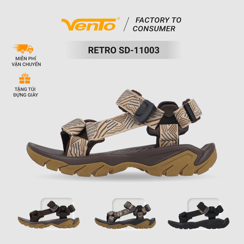  Giày Sandal Nam/Nữ Vento RETRO SD-11003 