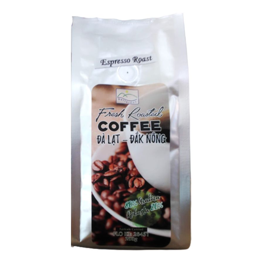  Cà phê Fairtrade Đà Lạt- Đăk Nông rang vừa Fairtrade Da Lat/Dak Nong coffee espresso roasted 