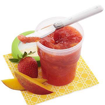  Mứt xoài dâuMang-Strawberry Jam 