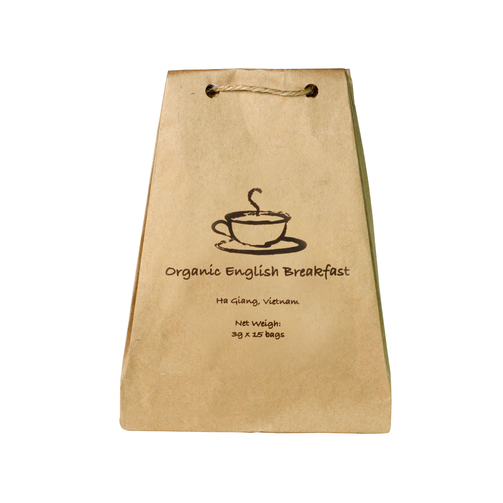  Hồng trà túi lọc hữu cơ English Breakfast organic tea 