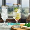 Ly Thủy Tinh Pasabahce Maldive Tulipe Gold Glass 385ml | Pasabahce 44169G , Nhập Khẩu Thổ Nhĩ Kỳ