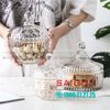 Thố Mứt Thủy Tinh , Hũ Kẹo Thủy Tinh Deli Candy Jar Glass | Deli TG1064-4 ,Thủy Tinh Cao Cấp