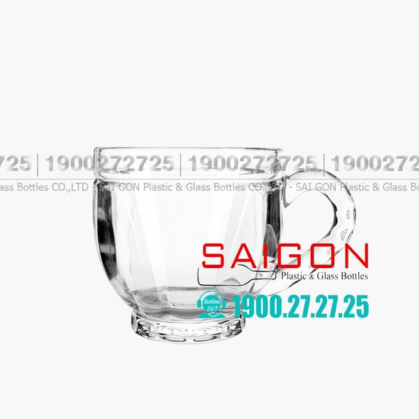 Ly Thủy Tinh Deli Glassware Mug Tea 210ml | Deli DSZB250 , Thủy Tinh Cao Cấp
