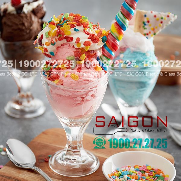 Ly Thủy Tinh Ocean Delight Sundae Cup 165ml | Ocean P02617 , Thủy Tinh Nhập Khẩu Thái Lan