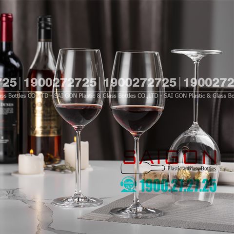 Ly thủy tinh Pha Lê IDELITA Danube Melodic Red wine Crystal glasses 510ml | IDELITA 88BJ51