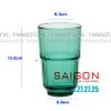 Ly Thủy Tinh Deli LINQ Green Tumber Glass 400ml | Deli Y5865-2G , Thủy Tinh Cao Cấp