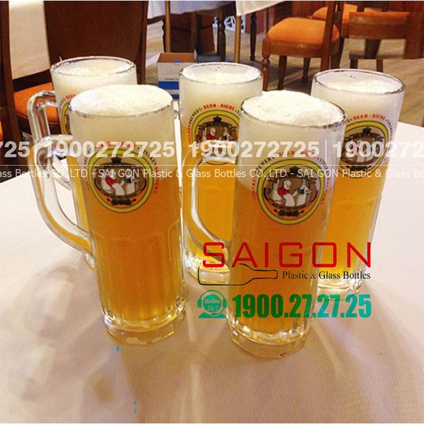 Ly Thủy Tinh Ocean Berlinner Beer Mug 365ml | Ocean P00940 , Nhập khẩu Thái lan