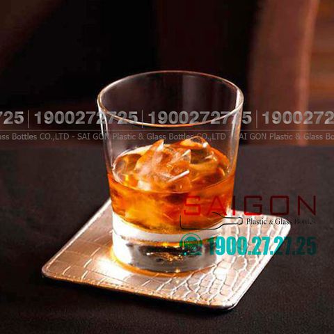 Ly Thủy Tinh Ocean Elan Double Rock Glass 335ml | Ocean C19912 , Nhập Khẩu Thái Lan