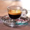 Bộ Tách Thủy Tinh Ocean Caffe  Espresso 70ml ( Đĩa + Tách ) | Ocean ( P02442 + P02472 ) , Thủy Tinh Nhập khẩu Thái Lan