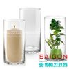 Bình Hoa Thủy Tinh Libbey Cylinder Vase 8.75'' | Libbey 885 , Nhập Khẩu USA