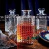 Bình thủy tinh Pha Lê Luigi Bormioli CHARME DECANTER H10769 C/TAPPO Crystal Glasses 780ml | Luigi Bormioli A12521