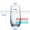 Ly Thủy Tinh Deli Linka Blue Hight Ball Glass 510ml | Deli JS5139-1B , Thủy Tinh Cao Cấp