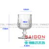 Ly thủy Tinh Có Chân Deli Diamond Liqueur Glass 40ml | DSKB161-1C , Thủy Tinh Cao Cấp