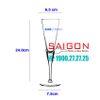 Ly Thủy Tinh Pasabahce V-Line-champagne flute Glass 150ml | Pasabahse 44305 , Nhập Khẩu Thổ Nhĩ Kỳ