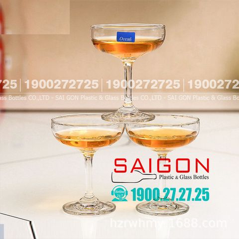 Ly Thủy Tinh Ocean Classic Saucer Champagne 135ml | Ocean 1501S05 , Nhập Khẩu Thái Lan