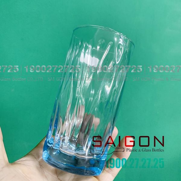 Ly Thủy Tinh Deli Sogente Green Hight ball glass 580ml | Deli JS5179-3B , Thủy Tinh Cao Cấp