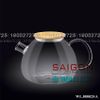 Bình Trà Thủy Tinh Wilmax Thermo Tea Pot 1500ml | WL-888825/A , Thủy Tinh Chịu Nhiệt