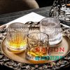 Ly Thủy Tinh Deli whisky Rock 170ml | Deli KB148B , Sọc