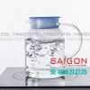 Bình Thủy Tinh Chịu Nhiệt Delisoga Borosilicate Glass Pitcher 1300ml Nắp Nhựa | DELI GPH30-2 , Thủy Tinh Cao Cấp