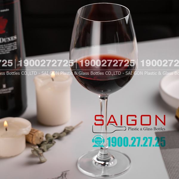 Ly thủy tinh Pha Lê IDELITA Seine Red wine Crystal glasses 400ml | IDELITA 96CD40