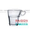 Tách Thủy Tinh Cường Lực Duralex Caprice Espresso Mug Glass 90ml | DURALEX D4026A , Nhập Khẩu Pháp
