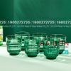 Ly Thủy Tinh Deli LINQ Green Rock Glass 340ml | Deli Y5865-1G , Thủy Tinh Cao Cấp