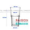 Ly Thủy Tinh Union Sọc Khía 420ml | Union 390 , Nhập Khẩu Thái Lan