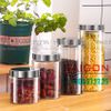 Hũ Thủy Tinh Delisoga Glass Sealed Jar 1250ml , Nắp Inox 304 | HMFG60-1250 ,Thủy Tinh Cao Cấp