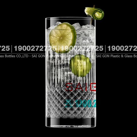 Ly thủy tinh Pha Lê Luigi Bormioli Tumbler Diamante Bevera Crystal Glasses 480ml | Luigi Bormioli 12770/02