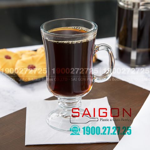 Ly Thủy Tinh Libbey Irish Cofee 244ml | Libbey 5295 , Nhập Khẩu E.U