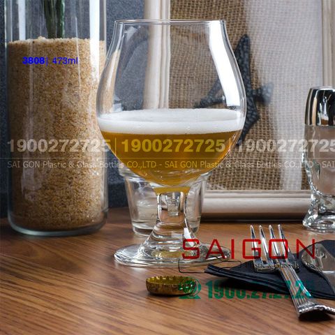 Ly Thủy Tinh Libbey Belgian Beer 473ml | LIBBEY 3808 , Nhập Khẩu E.U