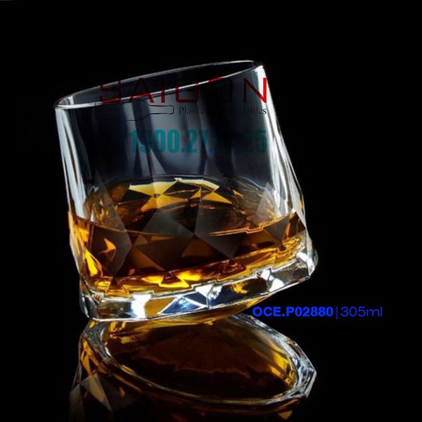 Ly Ocean Connexion Whisky Rock 305ml | P02880 , Ly Thủy Tinh Nhập Khẩu Thái Lan