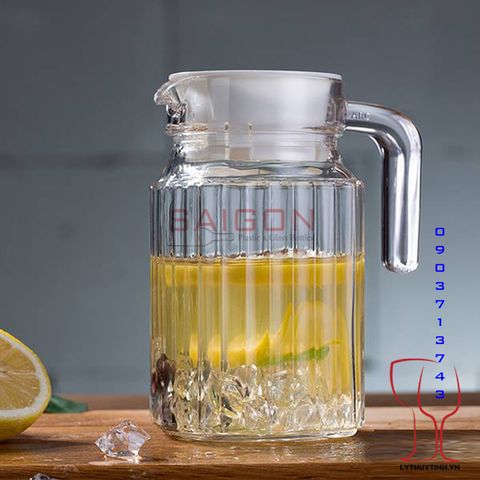 Bình thủy tinh Deli Pitcher Quadro 500ml | DELI EH1004-3 , Thủy Tinh Cao Cấp