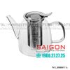 Bình Trà Thủy Tinh Wilmax Thermo Tea Pot 600ml | WL-888807/A , Thủy Tinh Chịu Nhiệt