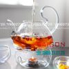 Bình Trà Thủy Tinh Wilmax Thermo Tea Pot 1200ml | WL-888818/A , Thủy Tinh Chịu Nhiệt