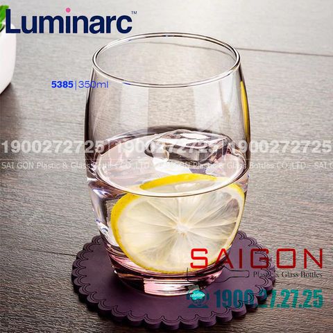 Ly Thủy Tinh Luminarc Salto Ice Pink 350ml | Luminarc J5385 , Thủy Tinh Cao Cấp