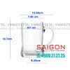 Ly Thủy Tinh Có Quai Union Beer Mug Glass 441ml | UG 397 , Nhập Khẩu Thái Lan