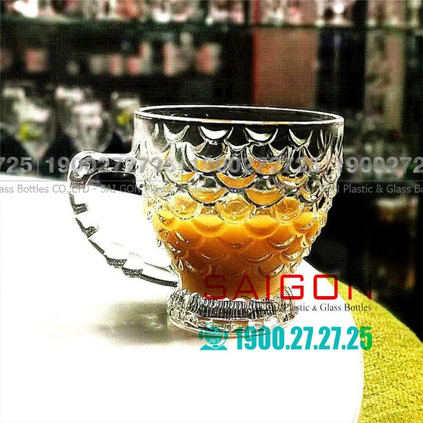 Ly Thủy Tinh Deli Mug Tea 210ml | Deli CF029 , Thủy Tinh Cao Cấp