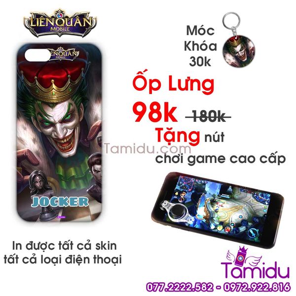 Ốp Lưng Liên Quân JOKER - Ốp Lưng JOKER