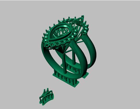 Mẫu 3D Nhẫn Nữ BN-RW12-000362