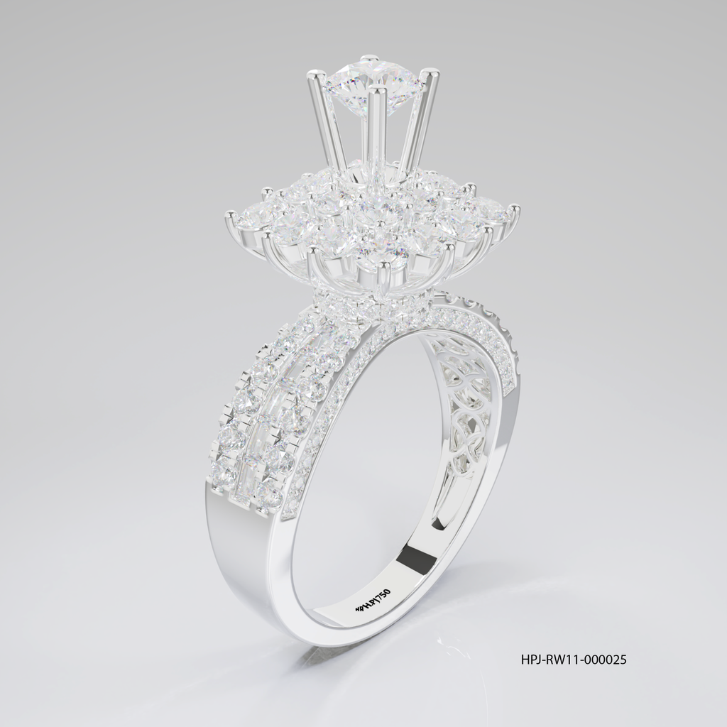 Mẫu 3D Nhẫn Nữ HPJ-0025
