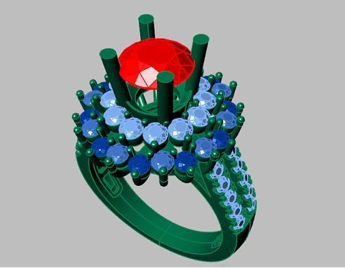 Mẫu 3D Nhẫn Nữ HPJ_Nu_Hot (110)