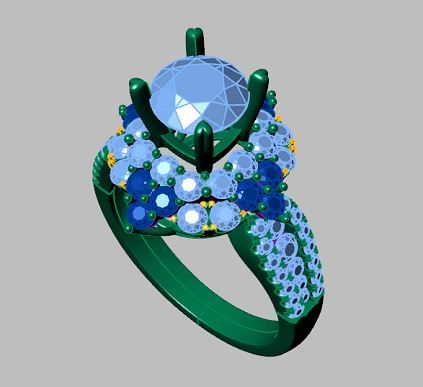 Mẫu 3D Nhẫn Nữ HPJ_Nu_Hot (234)