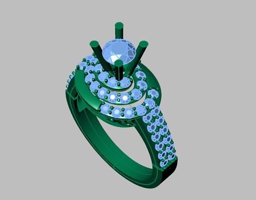 Mẫu 3D Nhẫn Nữ HPJ_Nu_Hot (301)