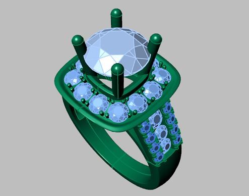 Mẫu 3D Nhẫn Nữ HPJ_Nu_Hot (308)