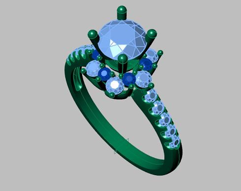 Mẫu 3D Nhẫn Nữ HPJ_Nu_Hot (324)