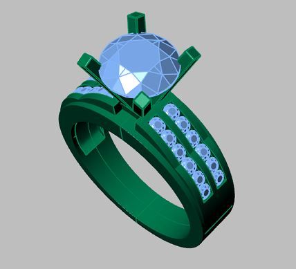 Mẫu 3D Nhẫn Nữ HPJ_Nu_Hot (334)