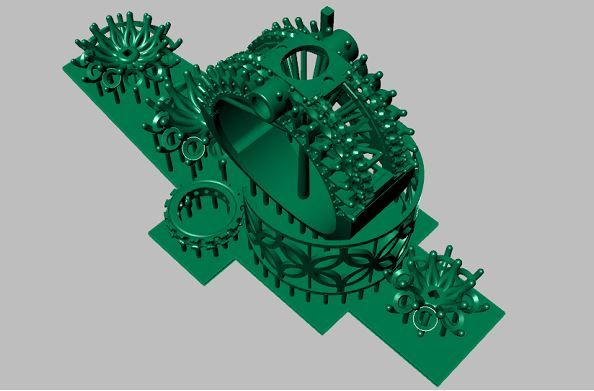 Mẫu 3D Nhẫn Nữ HPJ_RW_000067