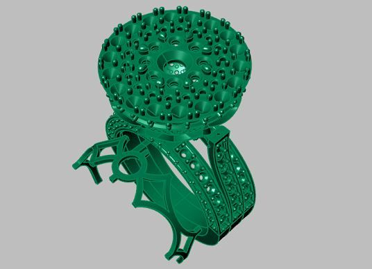 Mẫu 3D Nhẫn Nữ HPJ_RW_000083_BN_000168_nhan nu hot raf