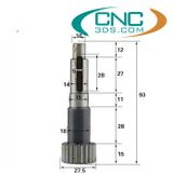 Trục bánh răng cnc